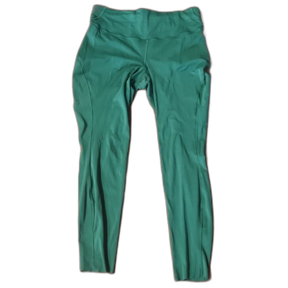 Lululemon Base Pace High Rise Running Tight 28", Nulux, Everglade Green, 10 - Picture 6 of 9